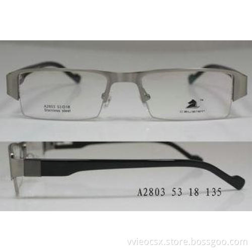 Grey Color Metal Optical Frames For Youth For Reading Glass